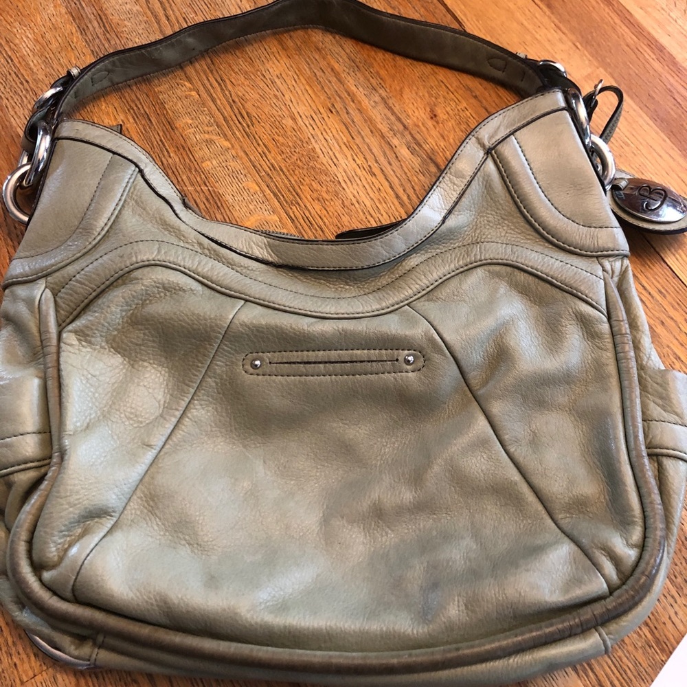 B Makowsky leather bag